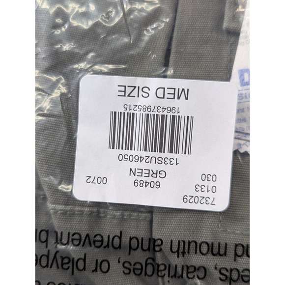 NWT PacSun Baggy Cargo Pant Joggers Drawstring Pull On Green Mens Medium - Picture 4 of 13